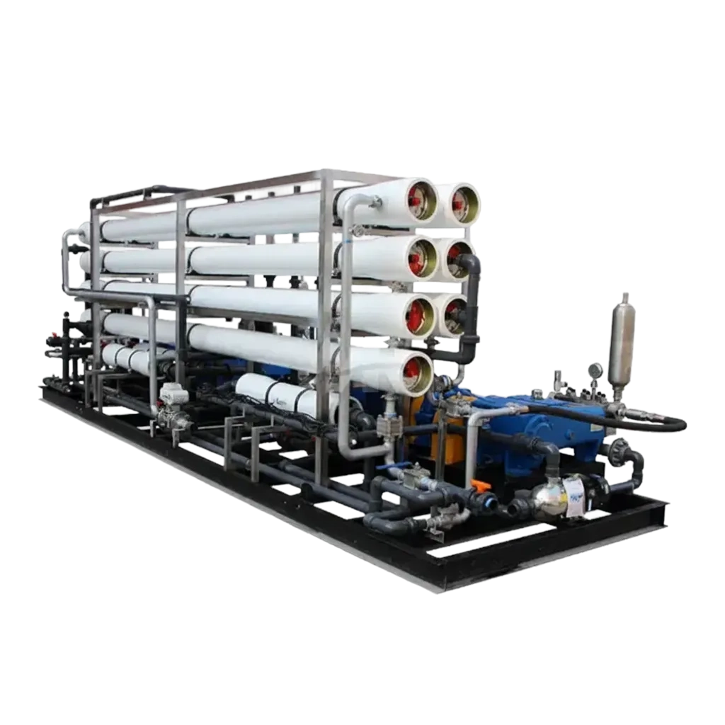 12m3Hour Reverse Osmosis Saltwater Desalination Plant