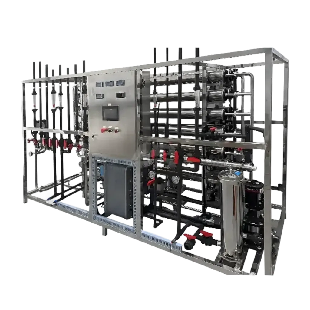2000LPH EDI Water Treatment Process for Ultrapure Water