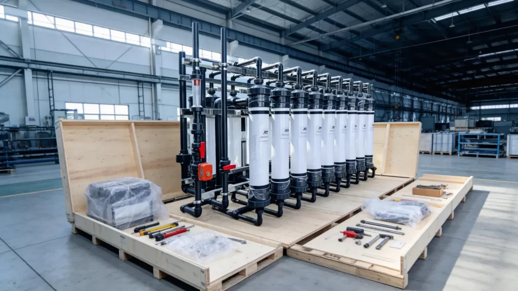 20TH Drinking Water Production Ultrafiltration Filter Packaging and Global Delivery