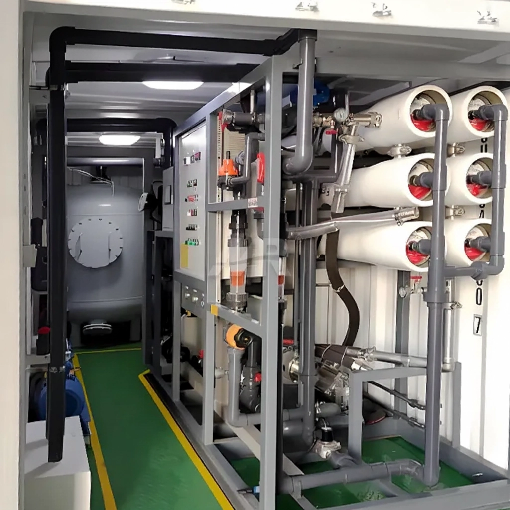 25TH Media Filter Containerized Reverse Osmosis System