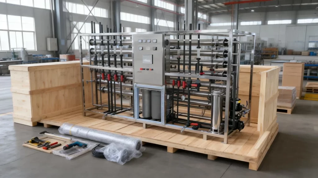 2THour Continuous Electrodeionization System Packaging and Global Delivery