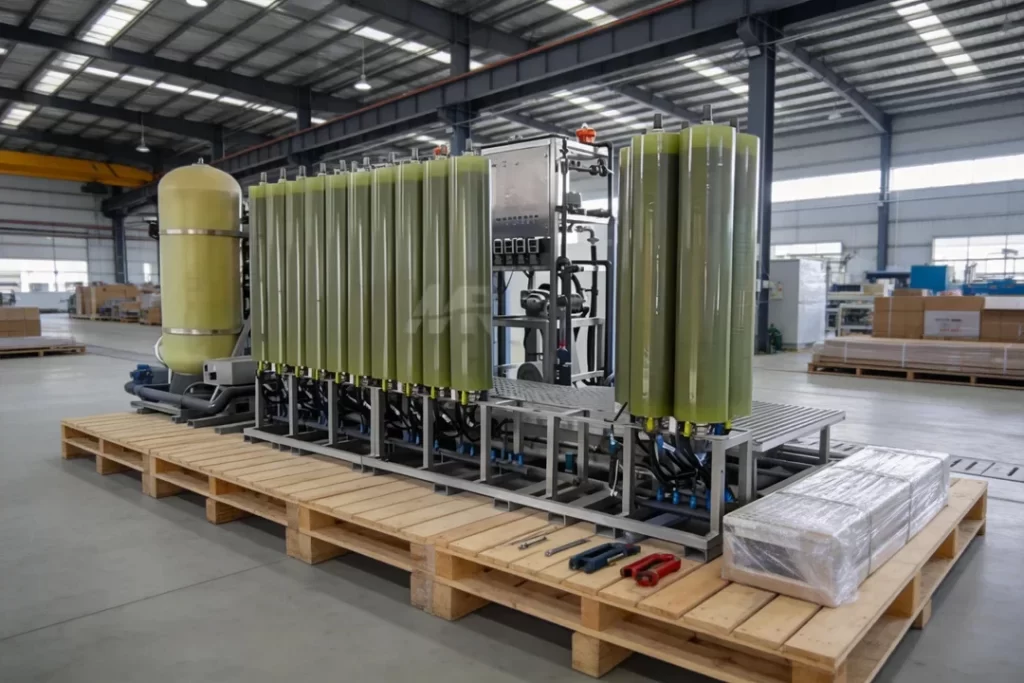 30TD DTRO Landfill Leachate Wastewater Plant Packaging and Global Delivery