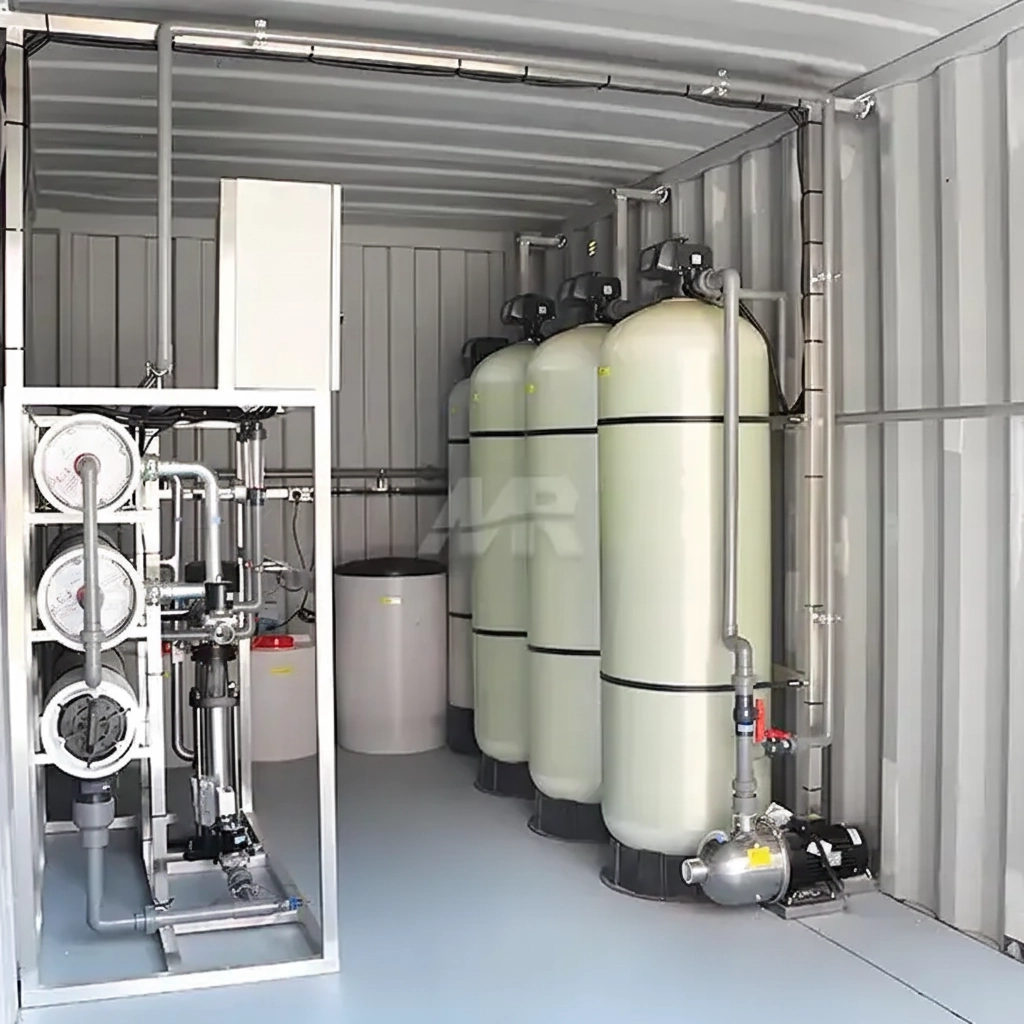 3TH Salty Water Desalination Containerised RO Plant  