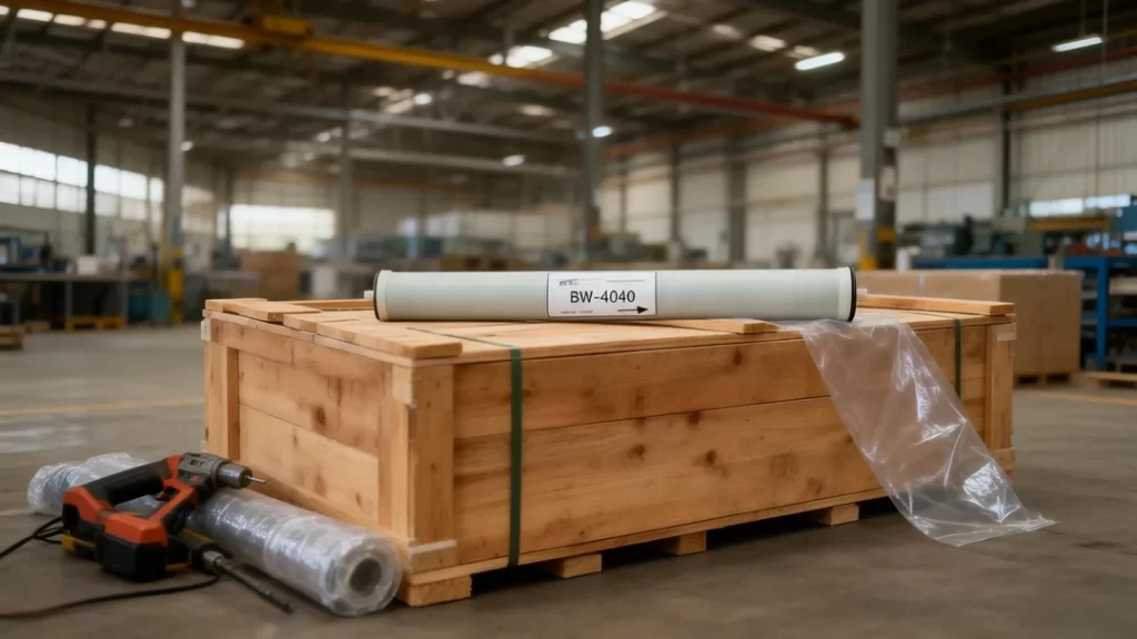 4040 Reverse Osmosis Membrane 1.55 MPa for Purified Water Packaging and Global Delivery