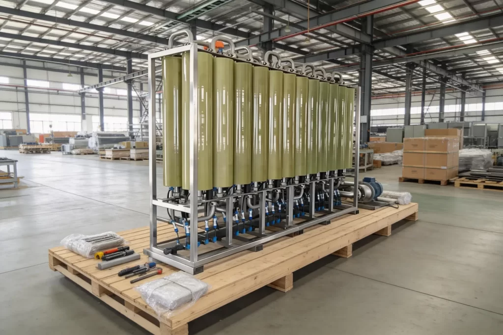 50TD Disc Tube Reverse Osmosis for Leachate Treatment Packaging and Global Delivery