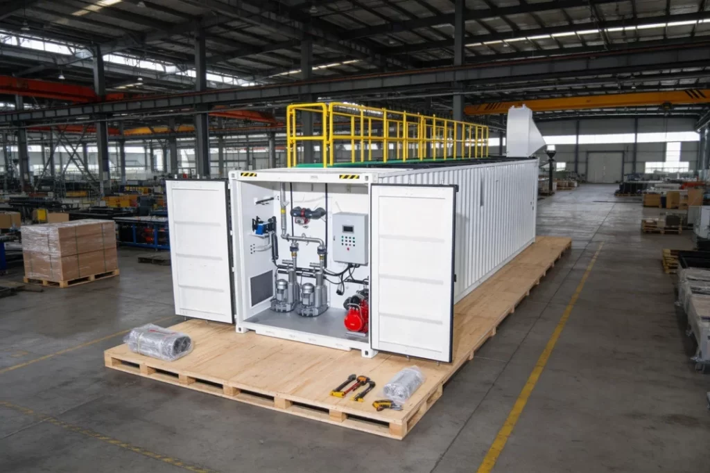 5THour Sewage Plant for Domestic Wastewater Treatment Packaging and Global Delivery