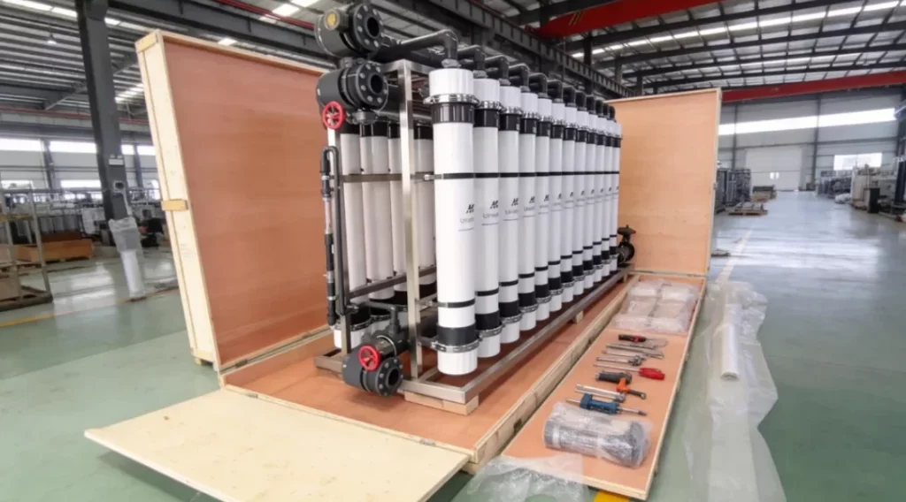 70TH River Water Treatment Ultra Filtration Plant Packaging and Global Delivery