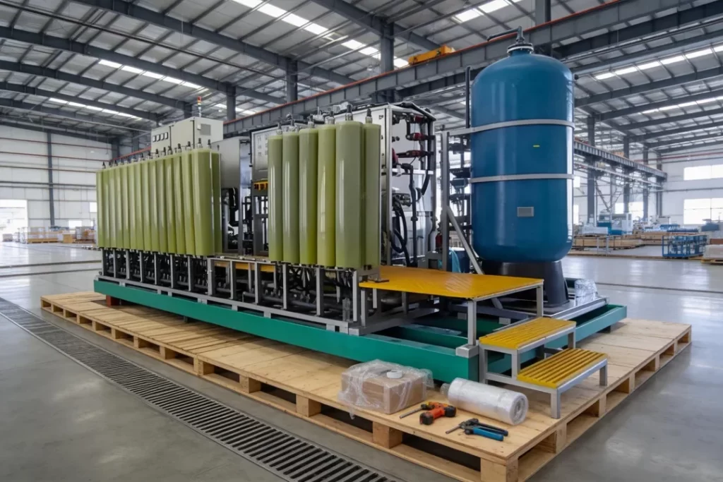 High-Pressure DTRO System for Landfill Leachate Management  Packaging and Global Delivery
