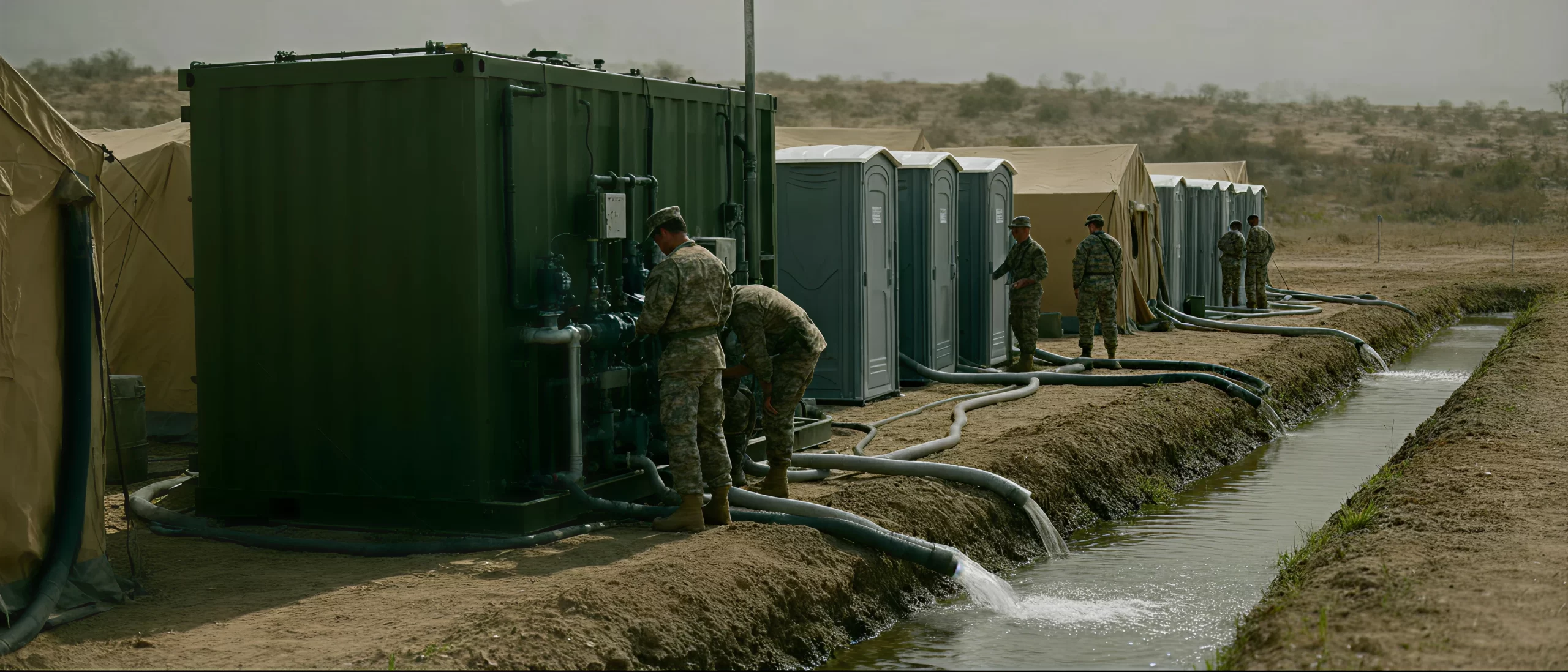 Portable Water Supply for Military Operations